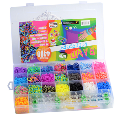 Buy Wholesale China Rainbow Hand-knitted Band Loom Kit Diy Educational Toy  Rubber Band Set & Loom Band Bracelet Kit at USD 3.5