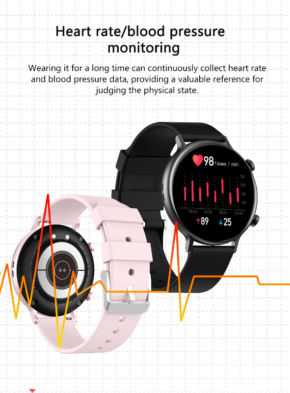 Best Sports Digital Watches Fitness Monitor Smart Watch Menstrual Record Smart Watch Supplier