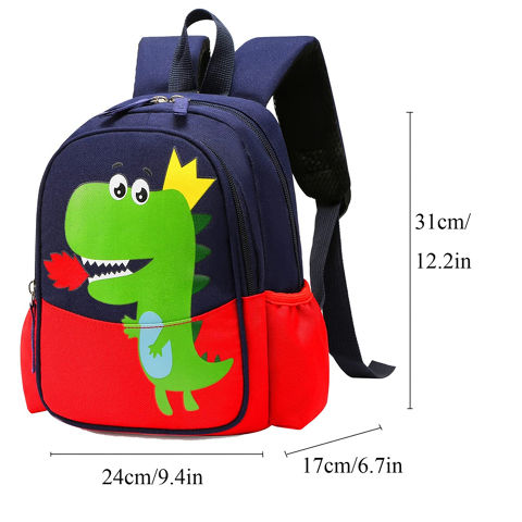School backpack for Girls Boys,Dinosaur Water Resistant Durable Casual Basic Bookbag for Students 