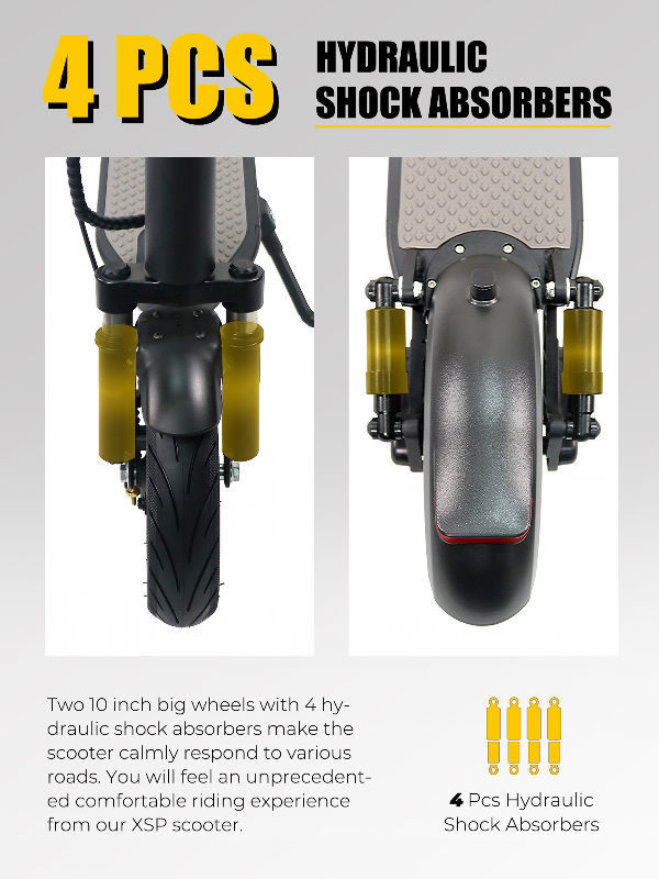 Electric energy recovery regenerative braking system Folding Super rear