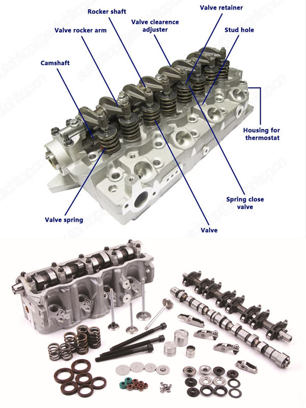 F9Q Auto Engine Cylinder Head for RENAULT 7701478573 908564 7701473663 ...