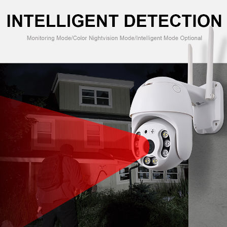 Tuya 3.0MP Dual Light Wireless Mini Camera Smart Home IP Camera Wifi Alexa Security Camera supplier