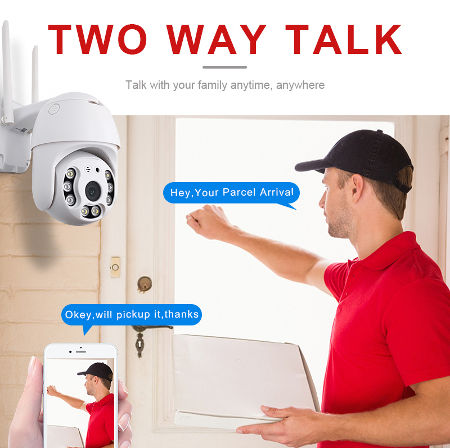Tuya 3.0MP Dual Light Wireless Mini Camera Smart Home IP Camera Wifi Alexa Security Camera supplier