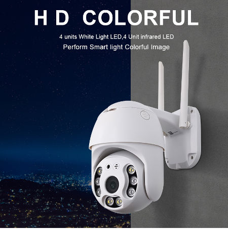 Tuya 3.0MP Dual Light Wireless Mini Camera Smart Home IP Camera Wifi Alexa Security Camera supplier