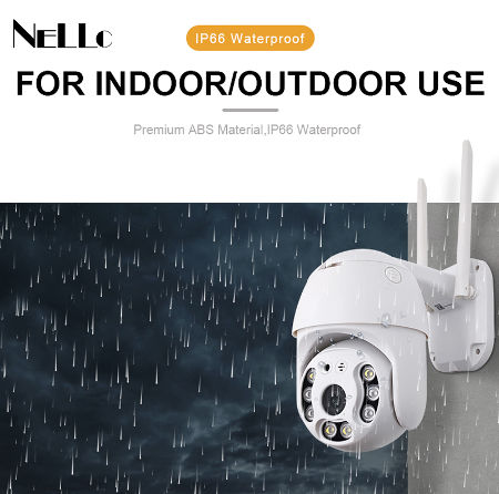 Tuya 3.0MP Dual Light Wireless Mini Camera Smart Home IP Camera Wifi Alexa Security Camera supplier