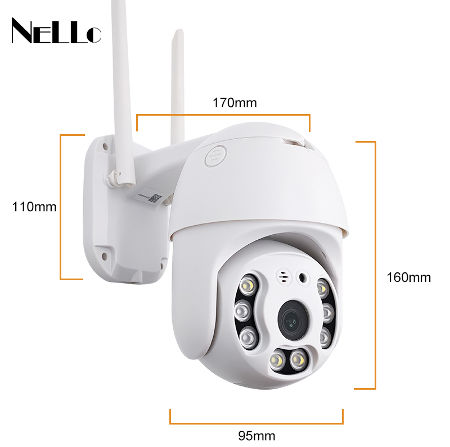 Tuya 3.0MP Dual Light Wireless Mini Camera Smart Home IP Camera Wifi Alexa Security Camera supplier