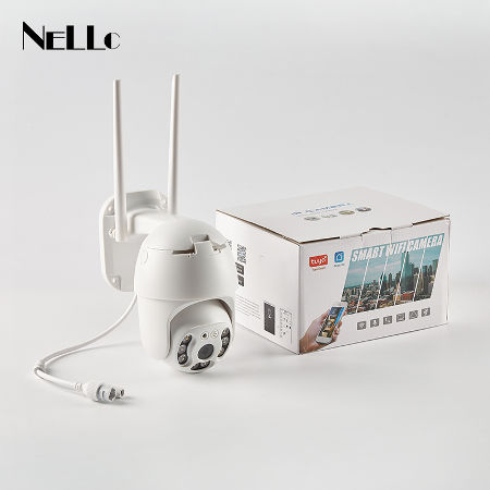 Tuya 3.0MP Dual Light Wireless Mini Camera Smart Home IP Camera Wifi Alexa Security Camera supplier