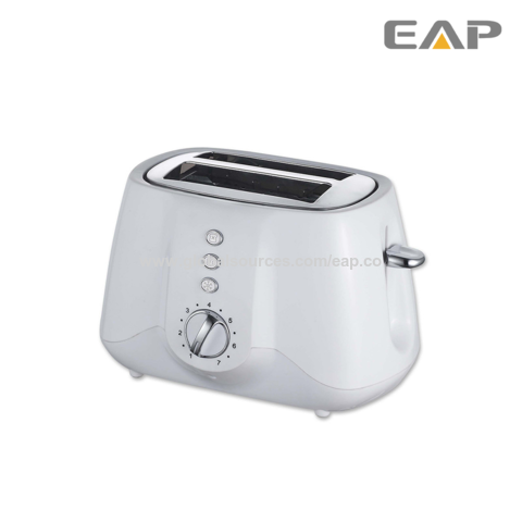 Torradeira Elétrica de 2 Fatias, Design Inteligente, Portátil e Profissional para Uso Doméstico - Direto da Fábrica