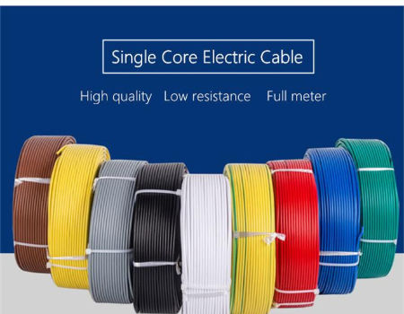 Home Improvement Wire PVC Sheath Single Core Multi-Strand Pure Copper ...