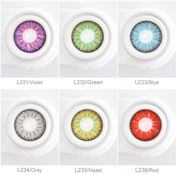 Freshgo High Quality Makeup Circle Comfortable Cosmetic Colored Contact Lenses Ready Stock ...