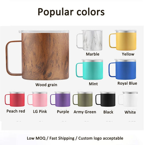 Buy Wholesale China Stainless Steel Travel Camping Vacuum Thermal Coffee Mug  Lid Promotional Travel Mugs Smart Media & Promotional Travel Mugs Gift  Giveaways at USD 5.36