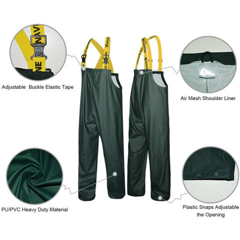 Thickened Waterproof Fishing Gear for Men Waterproof Overalls with