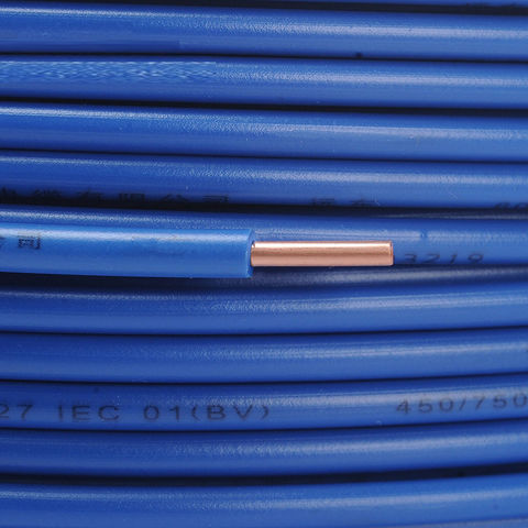 BV Hard Wire Single Core 20/19/18/16/14/12/10/8 AWG Solid Copper