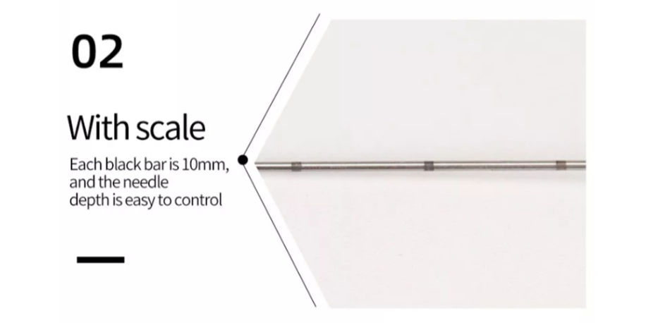 Hypodermic needle micro cannula tip blunt needle 22g 25g 50mm supplier