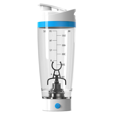LNGOOR Electric Protein Shaker Mixing Bottle 450ml Usb Rechargeable Protein  Mixing Bottle Portable Leakproof Automatic Vortex Mixer Cup