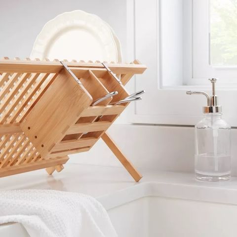 Worthyeah Dish Drying Rack - Over The Sink Dish Drying Rack - Roll-Up Dish  Drying Rack for Kitchen Sink - Stainless Steel Sink Drying Rack - Kitchen