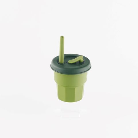 Buy Wholesale China Reusable Baby Silicone Straw Cup Toddler