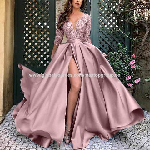 Long dresses for evening wedding hotsell