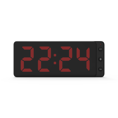 Buy Wholesale China Solid Wood Large Screen Digital Clock