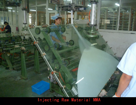 Kingsign® Acrylic hot sale extruded clear plexiglass panels PE film on both side plexiglass panles supplier