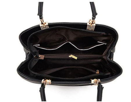 Leather tote bag,Bucket bag, Clutch bag, Shoulder bag,Wallet, Fashion design sets, 3 in 1 sets supplier