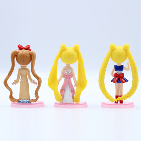 12 PCS Sailor Anime Moon Straw Cover Silicone Girls