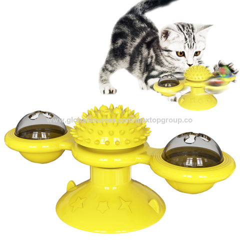 Buy Wholesale China Pet Suppliestumbler Cat Track Cat Turntable Leaking Food  Toys Funny Cat Stick & Cat Toys at USD 3.06
