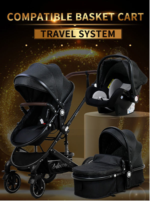 Wholesale Newborn Baby Stroller Bassinet Cradle Wholesale Cheap Travel  System Luxury Baby Stroller 3 In 1 With Carrycot And Carseat From  m.