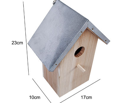 Wooden Bird House Wood Nest, Wooden Bird Houses Nz