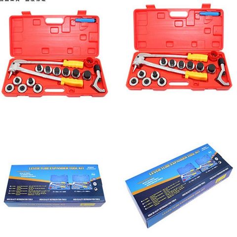 Kit d'outils hydrauliques pour agrandissement de tuyaux, 7 leviers