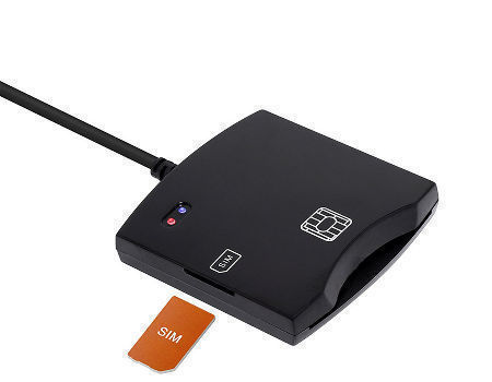 iogear smart card reader sim card
