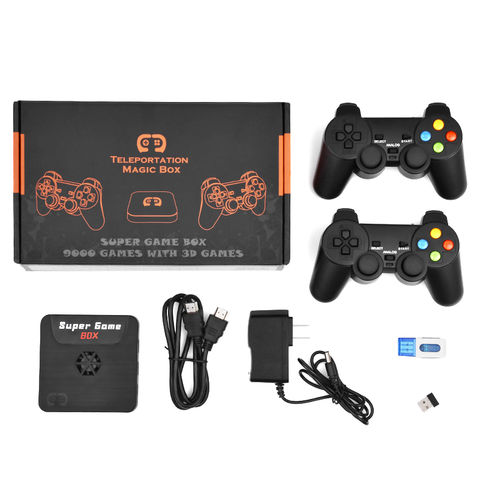 Console de videogame para TV M8 Plus Quad-core, 4K HD embutido em mais de  10000 jogos PS Retro Games, com controlador de jogo para PS1 Gamepad,  64G/10000 games : : Eletrônicos