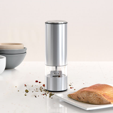 Buy Wholesale China Gravity Electric Mill Electric Salt And Pepper Grinder  Battery Operated & Gravity Pepper Mill at USD 4.7