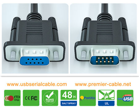 D-Sub 9 Pin Serial RS232 Cable, RS232 Cable 9 Pin Serial Cable - Buy ...