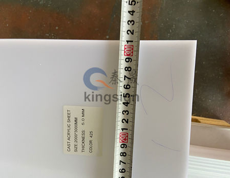China factory Kingsign® acrylic 1220x2440mm color plexiglass panel for decoration supplier