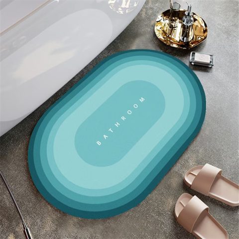 Buy Wholesale China Bath Mat Super Absorbent Non Slip Diatom Mud