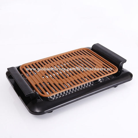 110V Electric Grill & Griddle Pans BBQ Oven Frying Grill Plate Barbecue  Machine