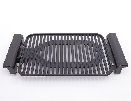 110V Commercial Electric Grill Barbecue Oven In/Outdoor 1800W Smokeless  Grill