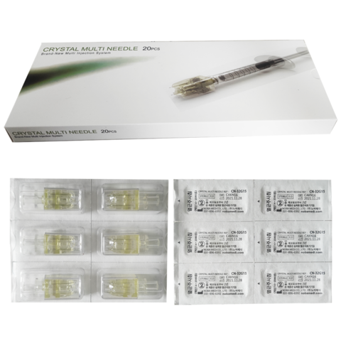Crystal 5 Pin Multi Needle is specialized for scalp and face procedures