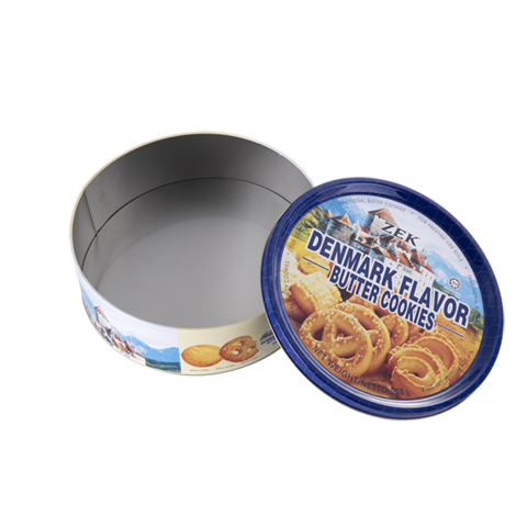 Buy Wholesale China This Classic Round Tin Box, It Suitable Fill Cookies,  Biscuits ,pastry,pie & Classic Cookie Tin Box at USD 1.4