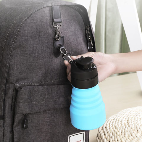 Buy Wholesale China Customized Silicone Foldable Water Bottle, Telescopic,  Portable Water Cup, Sport, Light Weight & Silione Water Bottle at USD 2