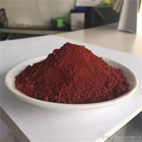 China Iron Oxide Red 130 Fe2O3 Pigments Powder 1 Ton Price Use for Concrete  Manufacturer and Supplier