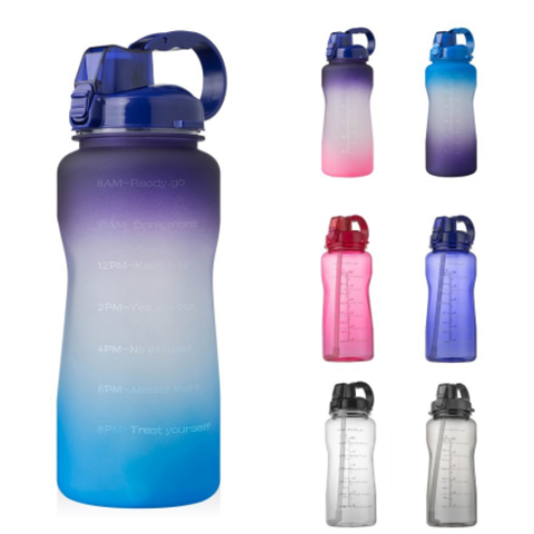 Factory Wholesale Sports Bottle with Bomb Cover Gradient Color