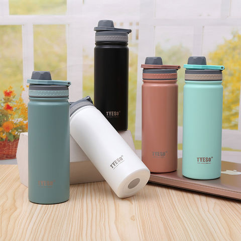 300ML Portable Pocket Thermos Bottle Stainless Steel Mini Thermal Water  Bottle Insulated Flask Cup Outdoor Camping Drinkware