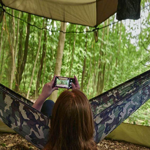 Hamaca de camping personalizada con proveedores de fabricantes de  mosquiteros