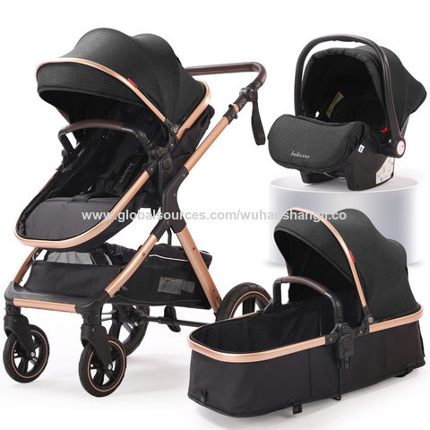 Wholesale Newborn Baby Stroller Bassinet Cradle Wholesale Cheap Travel  System Luxury Baby Stroller 3 In 1 With Carrycot And Carseat From  m.