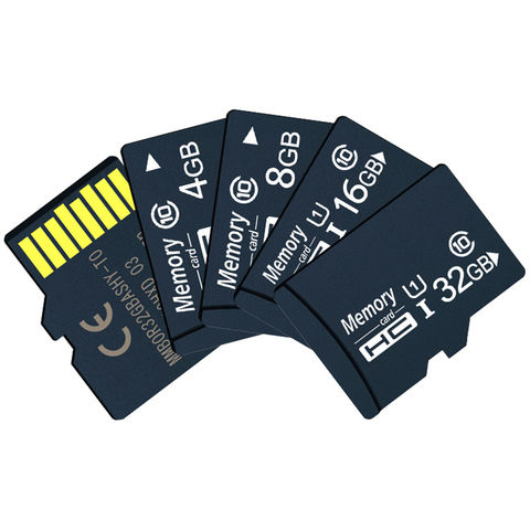 Class 10 Micro SD Karte 4GB/8GB/16GB/32GB/64GB/128GB/256GB Speicherkapazität mit individuellem LOGO - Hochgeschwindigkeits-Speicherkarte für mobile Geräte und Kameras