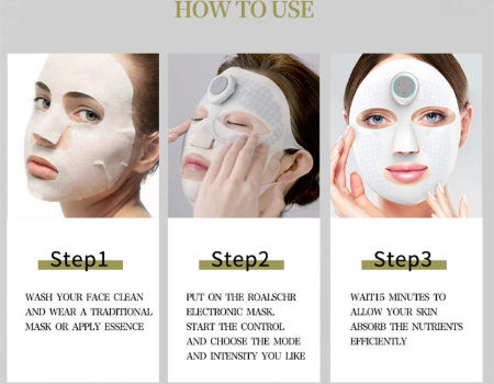 Wholesale Custom OEM ODM Skin Care hydrating Electric Facial Silicon Mask supplier