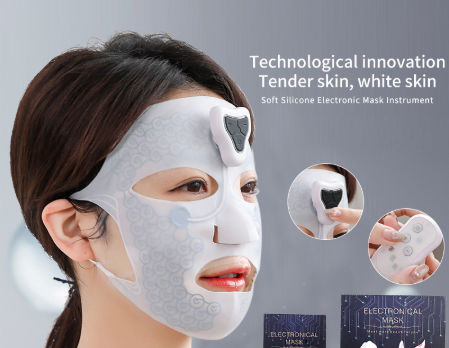 Beauty light therapy led face mask 7 color photon skin rejuvenation colorful led beauty mask supplier