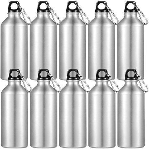 Buy Wholesale China 10 Pcs Aluminum Water Bottle 20 Oz Aluminum Bike Water  Bottle Lightweight Aluminum Reusable Bottles & Bottle at USD 3.99